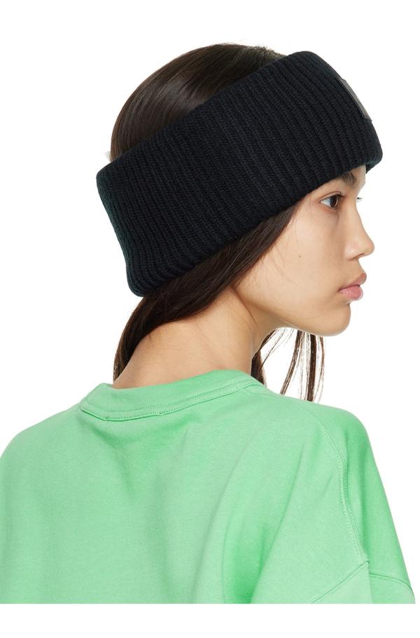 Acne Studios Black Wool Headband | Garmentory