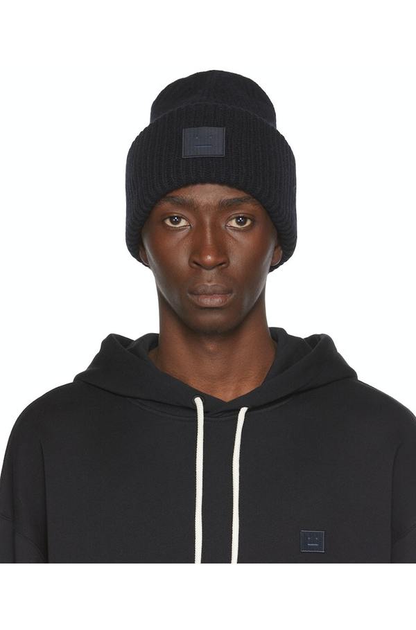 Acne Studios Black Wool Beanie | Garmentory
