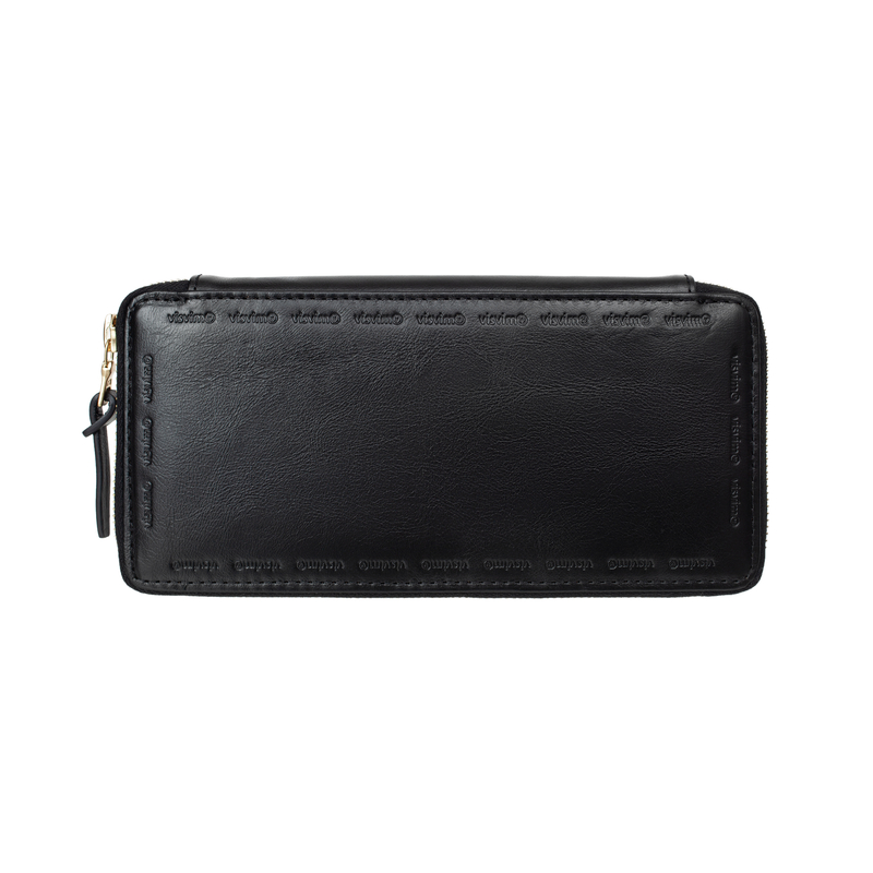 Visvim Leather Long Wallet - Black | Garmentory