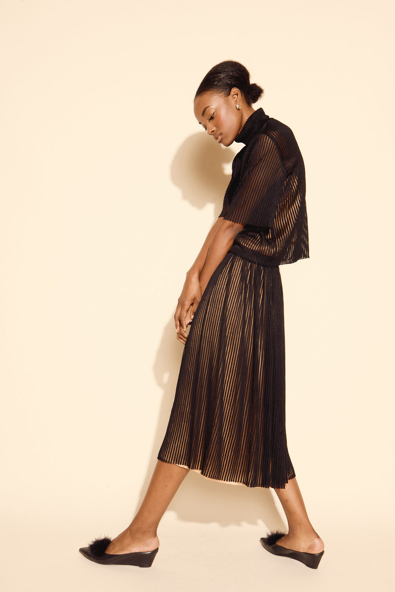 Kamperett Lise Stripe Skirt