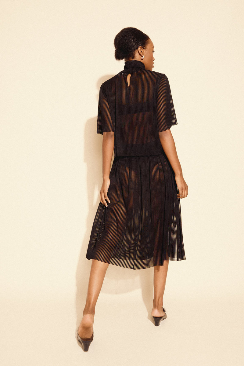 Kamperett Lise Stripe Skirt