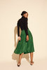 Kamperett Dagmar Pleated Silk Skirt - Thumbnail 2