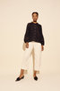 Kamperett Ferou Silk Linen Top - Thumbnail 2