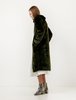 Shrimps Womens Patrick Coat - Moss Green Leopard - Thumbnail 4