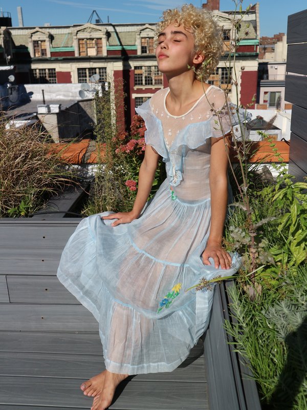 HOH Curate - Vintage 1940's Sheer Dress | Garmentory HOH Curate - Vintage 1940's Sheer Dress | Garmentory