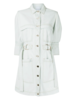 acler Holmes Short Sleeve Denim Shirt Dress - Cloud Blue - Thumbnail 8