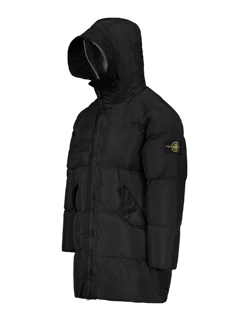 Stone Island Garment Dyed Crinkle Reps NY Down Jacket | Garmentory