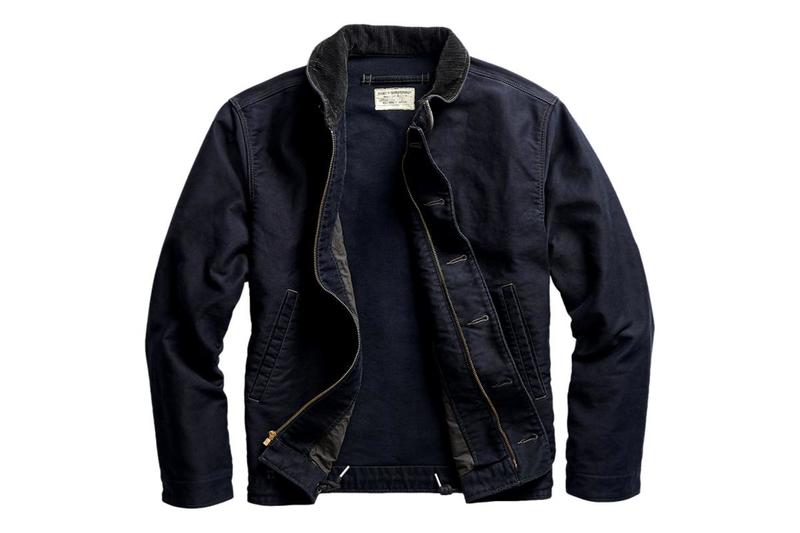 【新品】RRL Jungle Cloth Deck Jacket 未使用 L Jungle cloth deck jacket in blue - RRL | Mytheresa