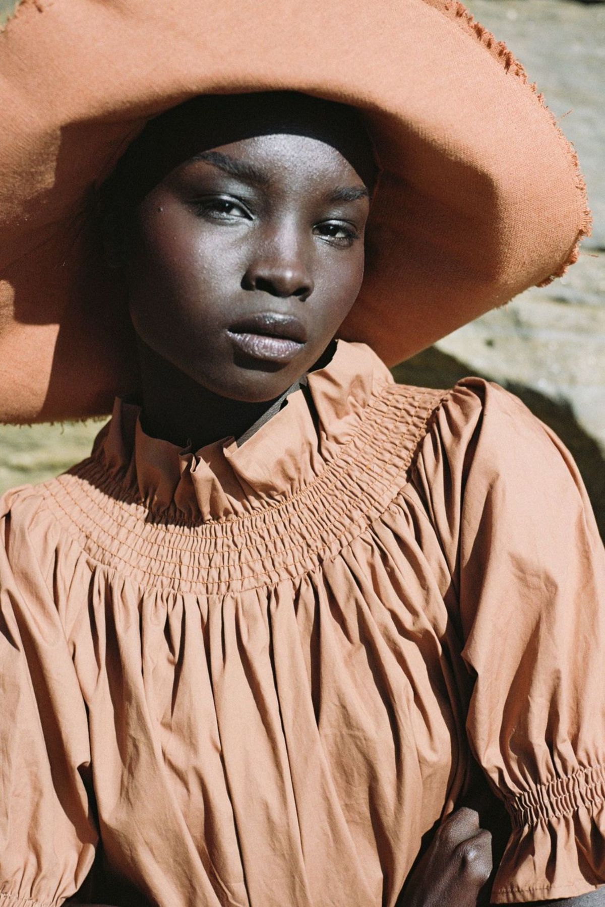 Wellington Factory The Astrid Dress Terracotta Garmentory