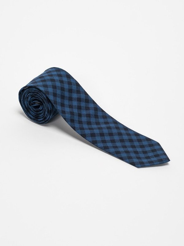 Nanamica CHECK TIE-NAVY Nanamica CHECK TIE-NAVY