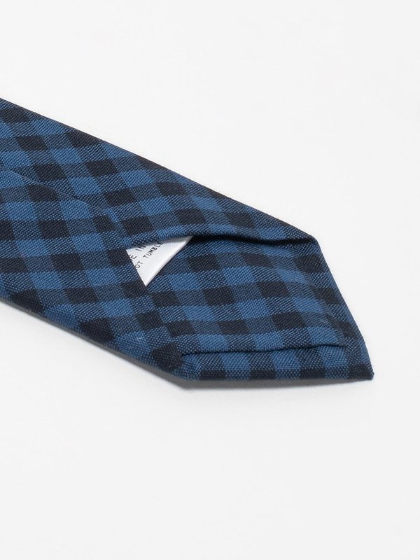 Nanamica CHECK TIE-NAVY Nanamica CHECK TIE-NAVY