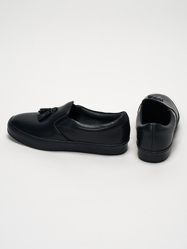 Men's Hender Scheme DRESS SLIP ON-NAVY Men's Hender Scheme DRESS SLIP ON-NAVY