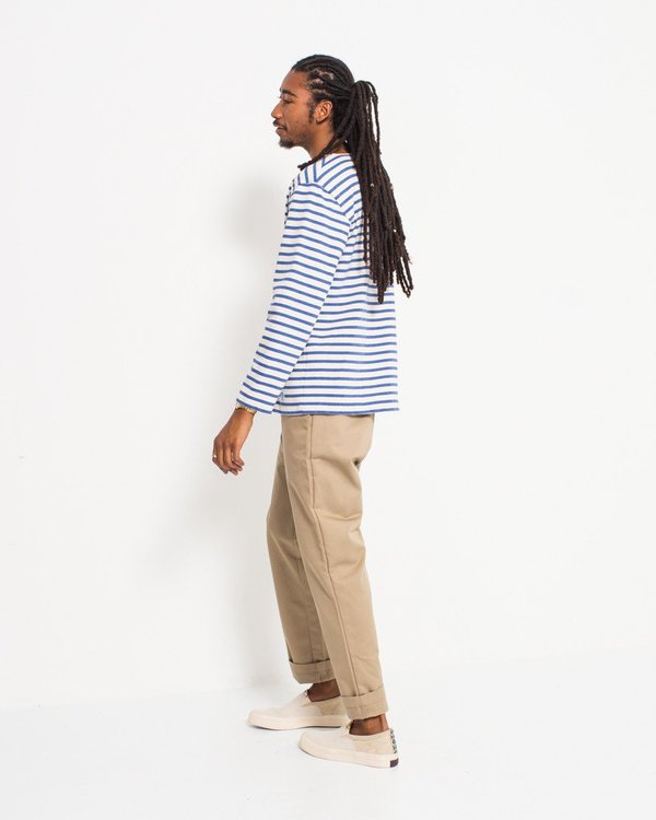 Orcival Ecru/Blue Heather Tee Orcival Ecru/Blue Heather Tee