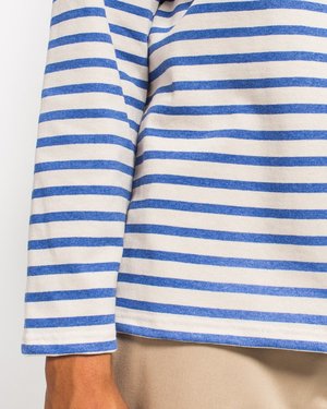 Orcival Ecru/Blue Heather Tee Orcival Ecru/Blue Heather Tee