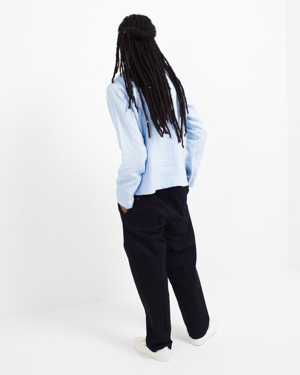 MP Massimo Piombo Embroidered Collar Shirt MP Massimo Piombo Embroidered Collar Shirt