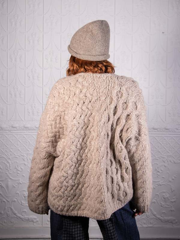 Lauren Manoogian Knit Roll Hat - Rock Melange | Garmentory
