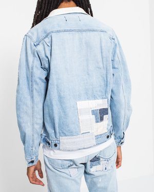 Kuro Handmade Patchwork Denim Jacket Kuro Handmade Patchwork Denim Jacket
