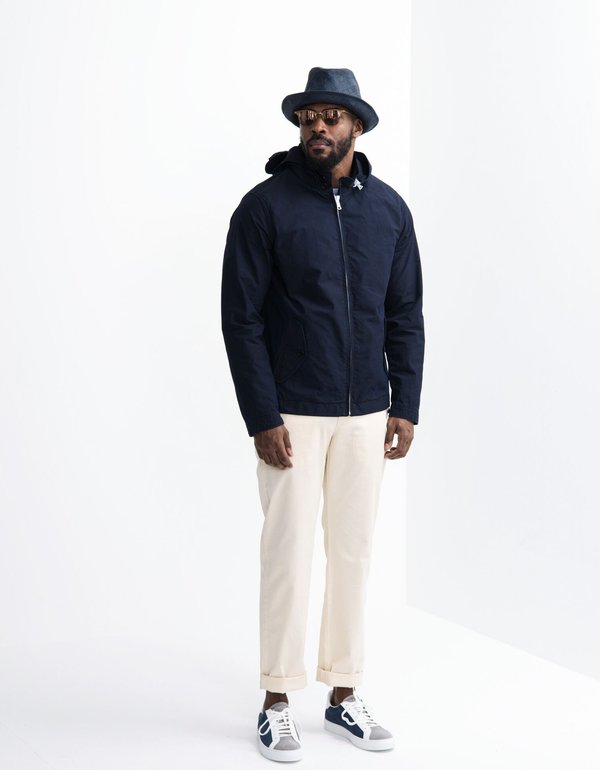 Alex Mill Indigo Cotton Nylon Jacket Alex Mill Indigo Cotton Nylon Jacket