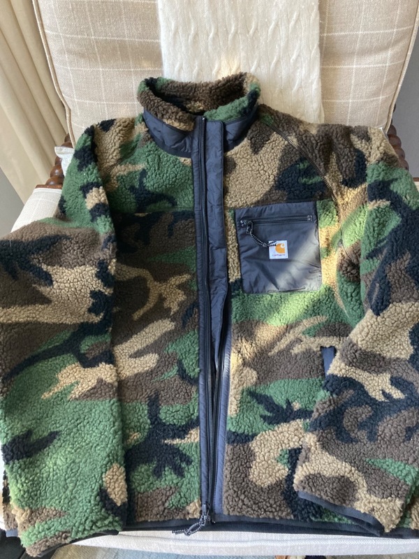 Carhartt Work In Progress Prentis Camo Fleece Jacket