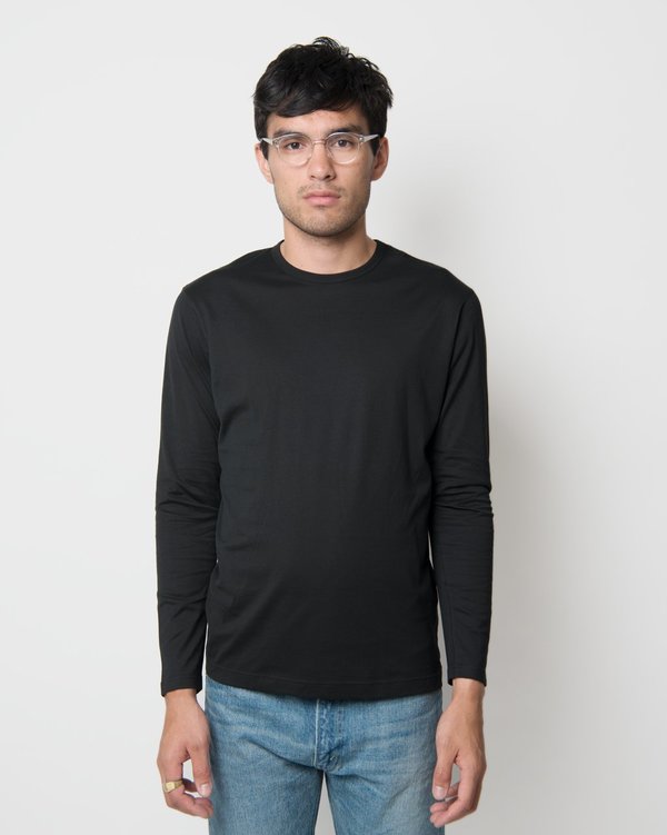 Sunspel Long Sleeve Crew Neck T-Shirt Sunspel Long Sleeve Crew Neck T-Shirt