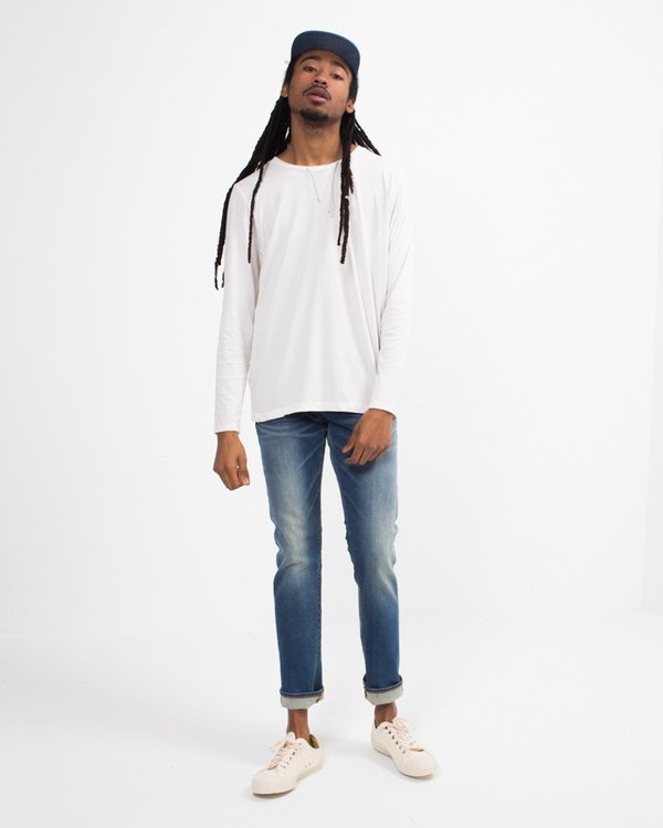 W ATE R Long Sleeve Rope Tee - Gesso W ATE R Long Sleeve Rope Tee - Gesso