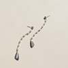 Casey Perez Sway Earrings - Silver - Thumbnail 2