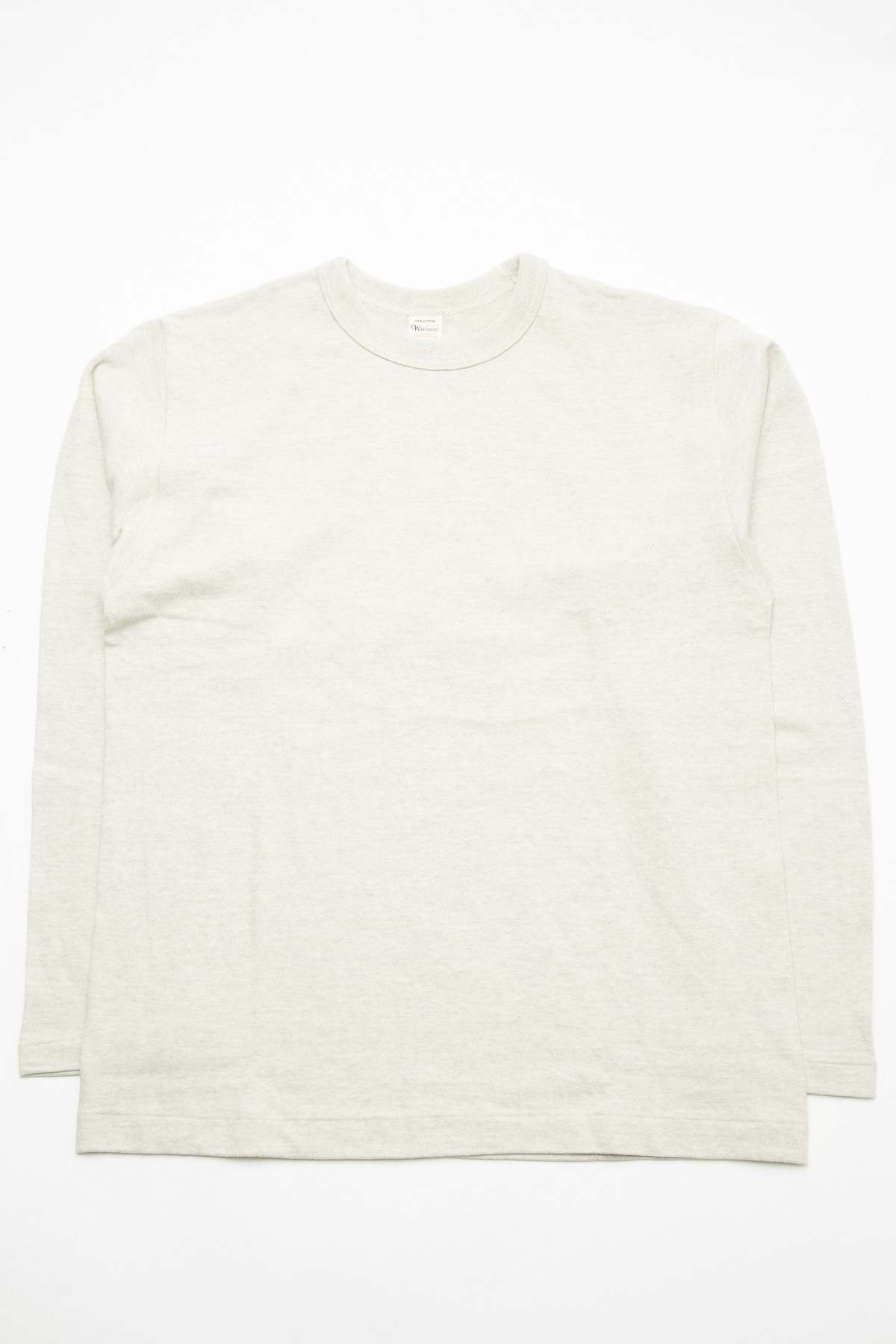 Warehouse & Co. 5906 Long Sleeve Crewneck T-Shirt - Oatmeal - Image 1 of 7