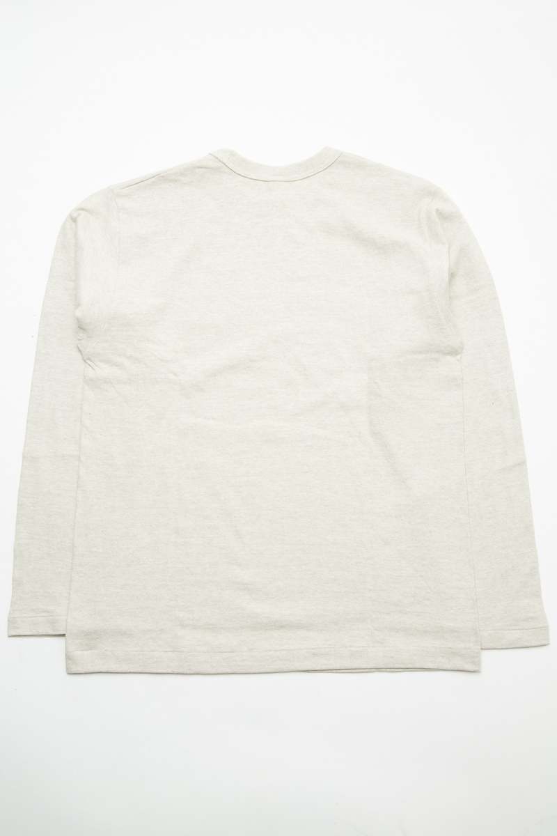 Warehouse & Co. 5906 Long Sleeve Crewneck T-Shirt - Oatmeal