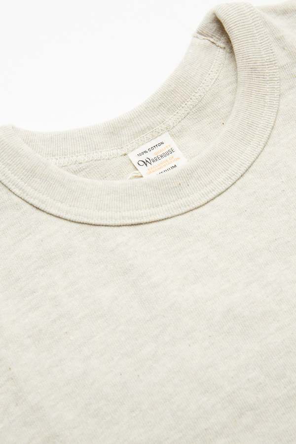 Warehouse & Co. 5906 Long Sleeve Crewneck T-Shirt - Oatmeal