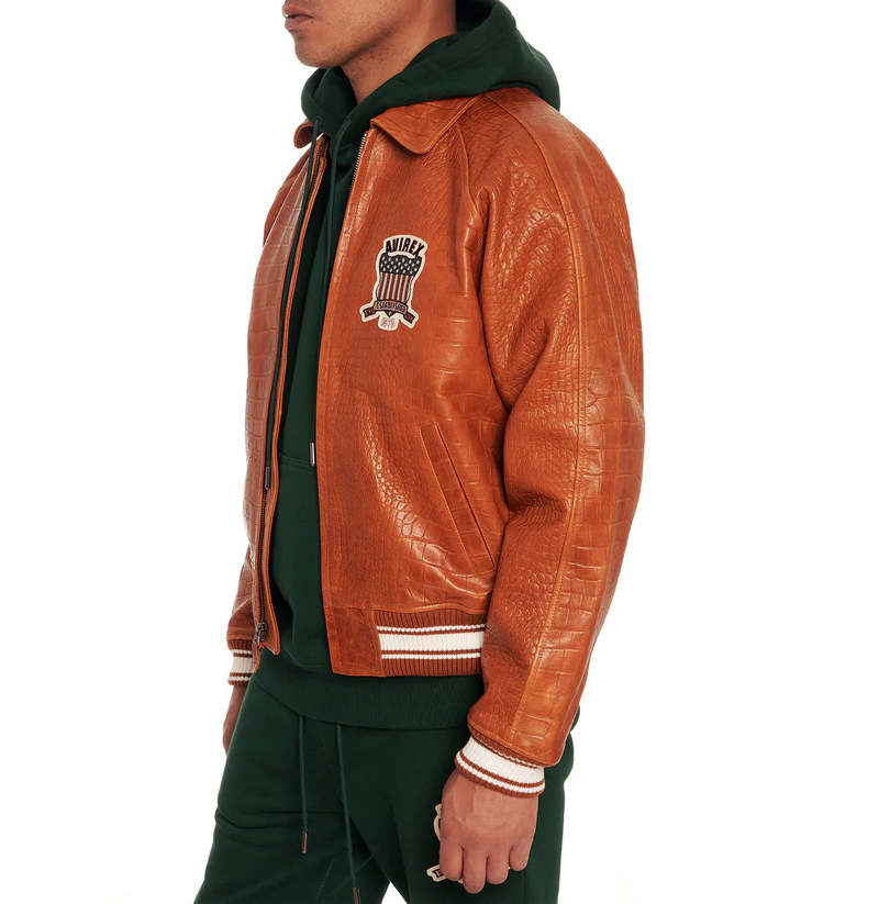 Avirex Limited Edition Icon Jacket - Croc | Garmentory