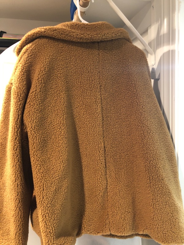 Emerson Fry Short Teddy Coat - Camel