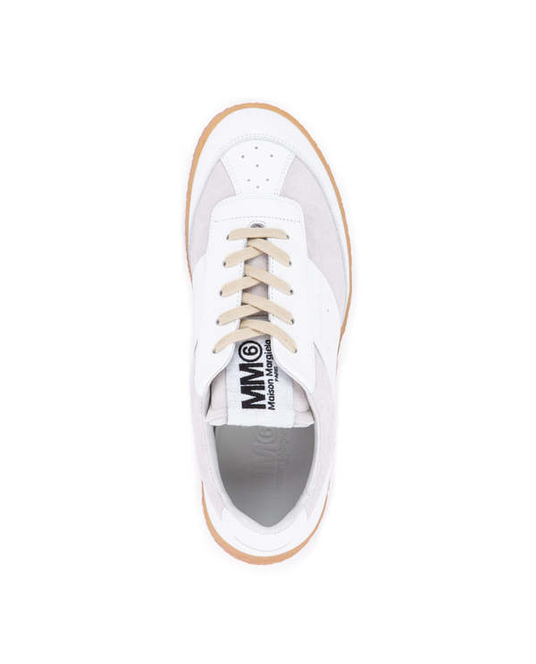 MM6 Maison Margiela 6 Court Sneakers - White | Garmentory