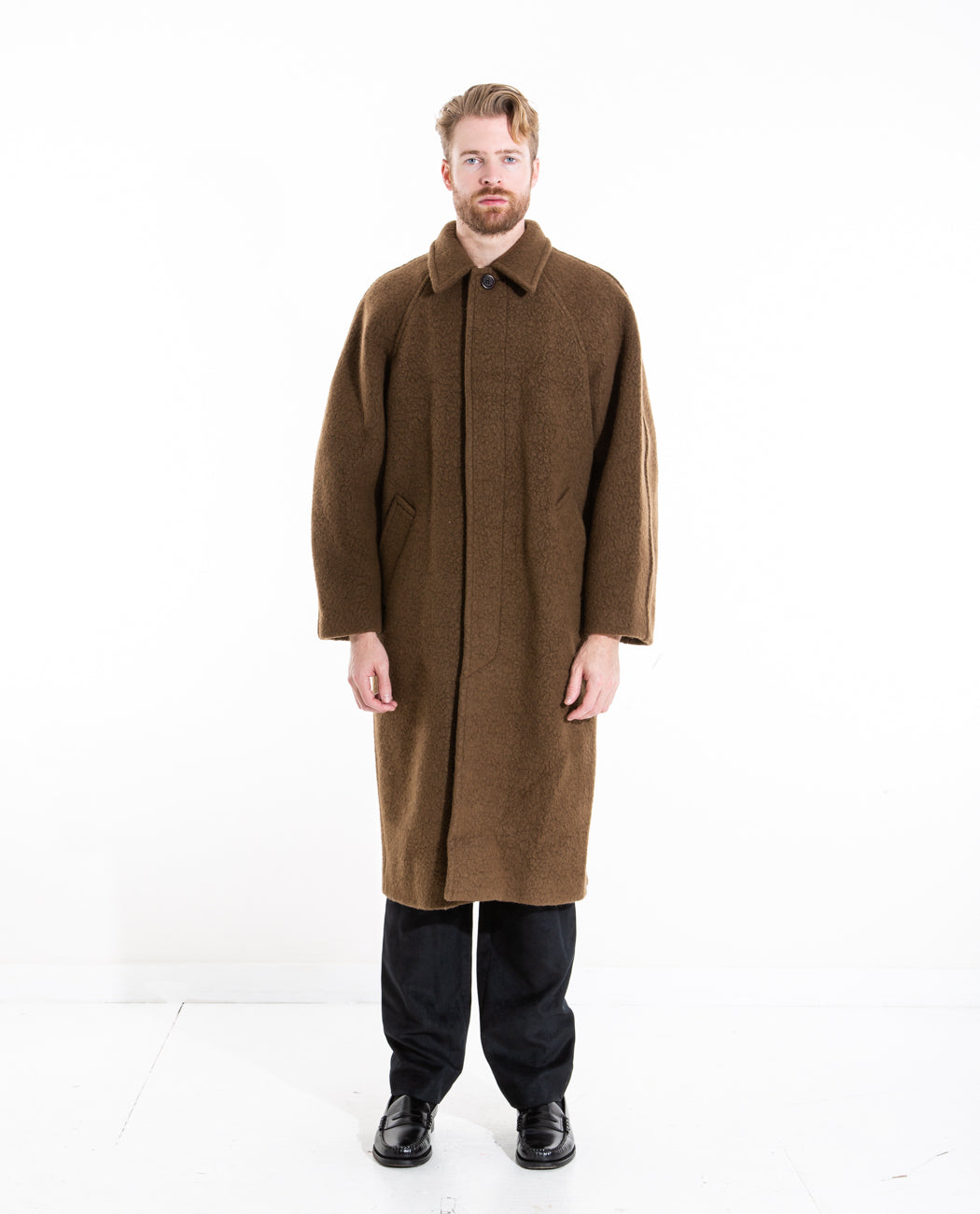 【AMOMENTO】24fw ALPACA RAGLAN COAT Amomento Alpaca Raglan Coat | Garmentory
