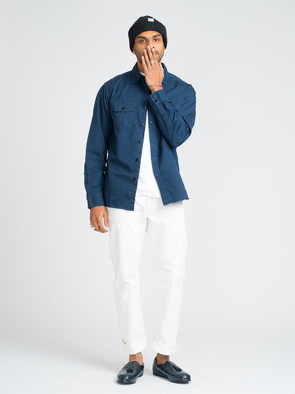 Alex Mill Roadhouse Shirt - Navy Alex Mill Roadhouse Shirt - Navy