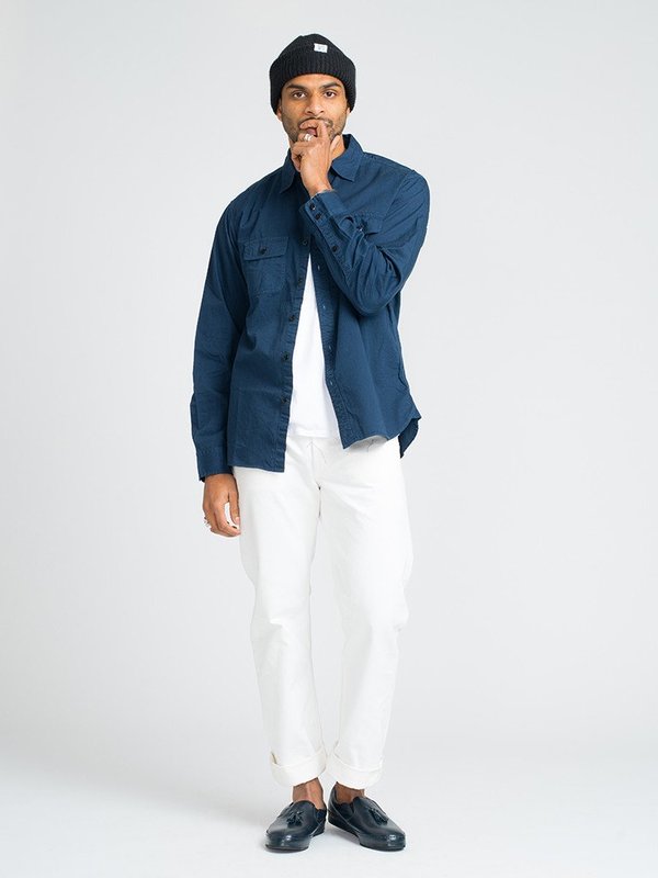 Alex Mill Roadhouse Shirt - Navy Alex Mill Roadhouse Shirt - Navy