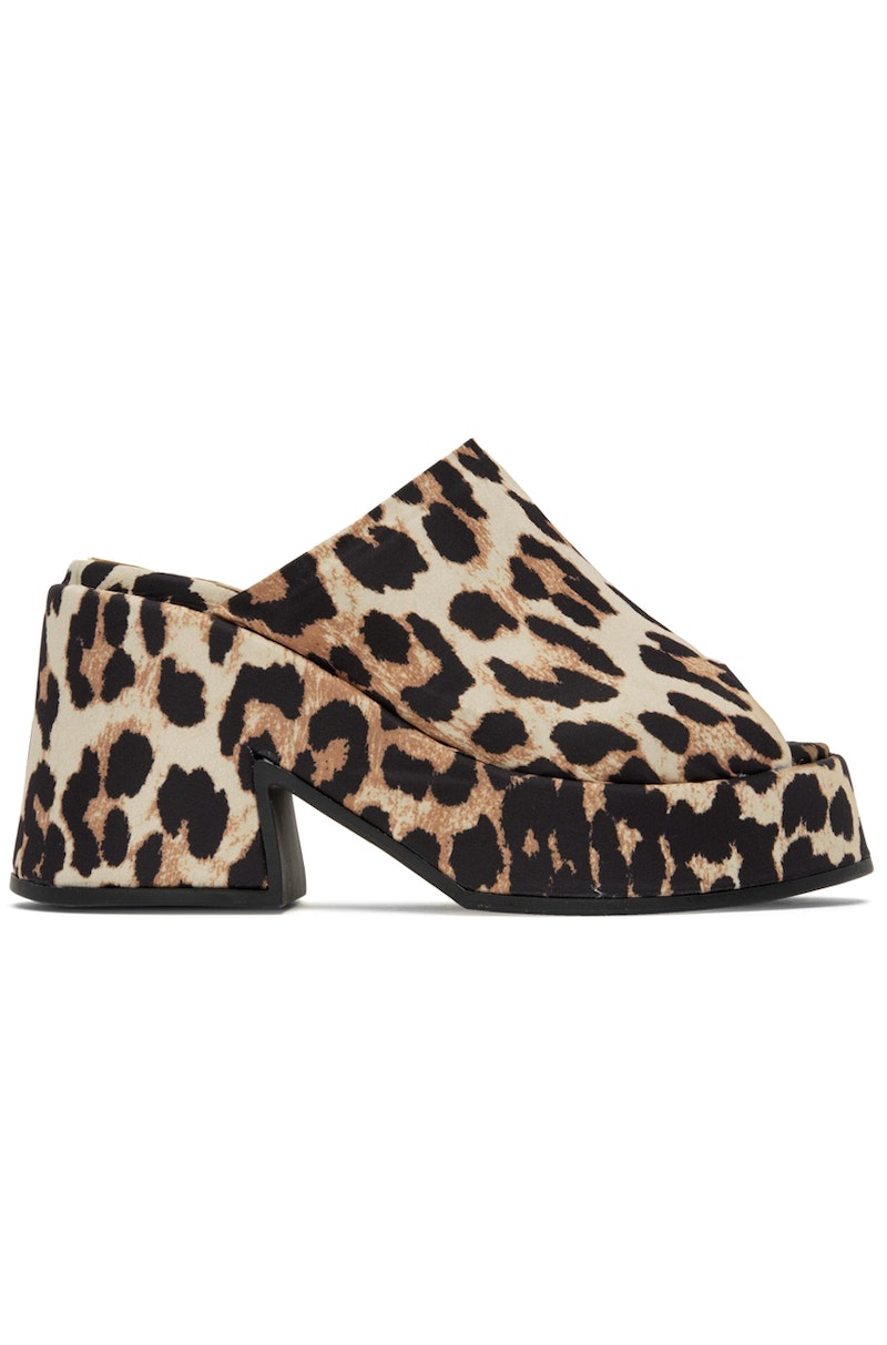 サンダル・ミュール Ganni Mule Lace-Up Black Black Oleatex Lace-Up Mules | GANNI US