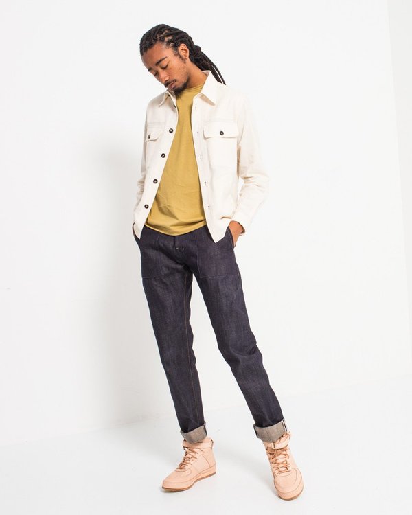 Private White V.C. Safari Jacket- Ecru Tropical Private White V.C. Safari Jacket- Ecru Tropical