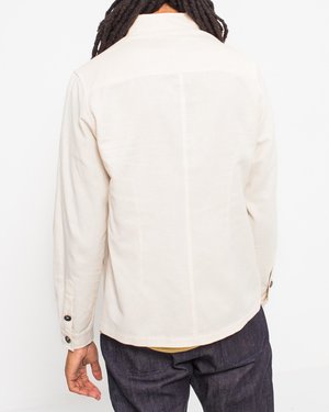 Private White V.C. Safari Jacket- Ecru Tropical Private White V.C. Safari Jacket- Ecru Tropical