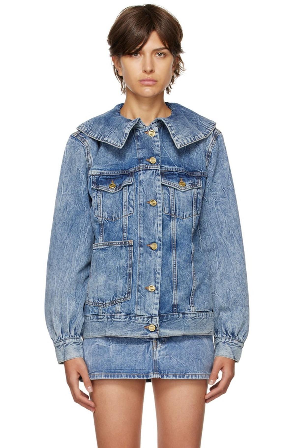 Ganni-Oversized-Crinkle-Denim-