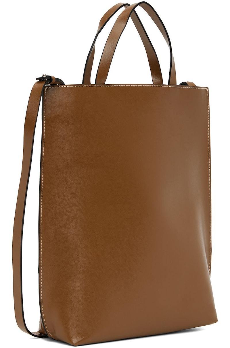 トートバッグ GANNI Women Bags A5817943 BROWN Leather tote Ganni Brown in Leather - 31502423