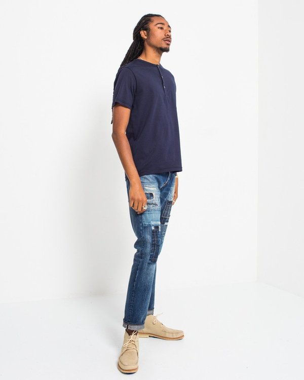 Sunspel Short Sleeve Henley Sunspel Short Sleeve Henley