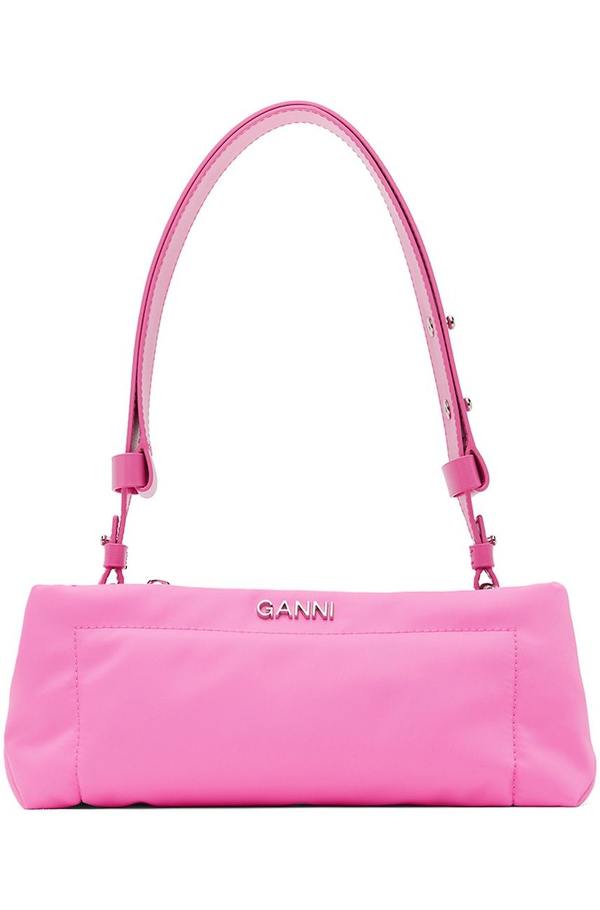 Ganni Pillow Baguette Bag - Cyclamen | Garmentory