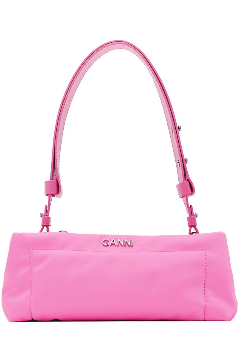 Ganni Pillow Baguette Bag - Cyclamen | Garmentory