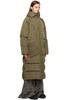 Ganni Tech Down Coat - Kalamata - Thumbnail 2