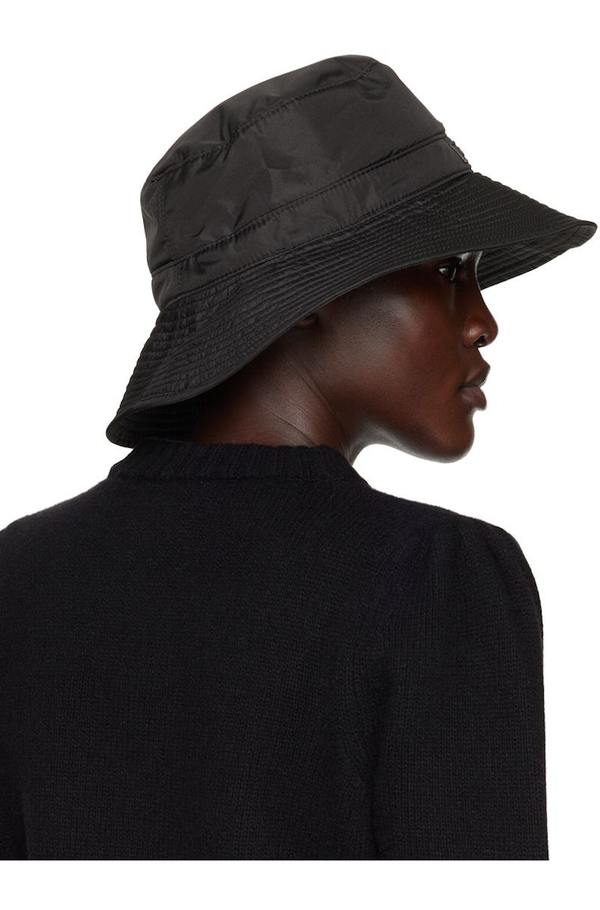 ★Ganni★ Recycle Tech Bucket Hat Black A4735099 A4735099SS2 Ganni Recycled Tech Bucket Hat – Cycle Platform