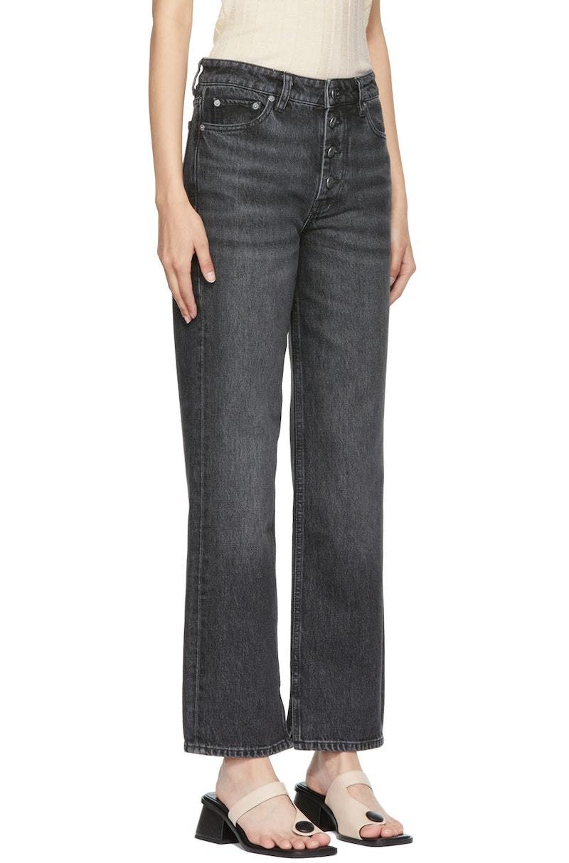 GANNI Black Lovy Jeans | Garmentory GANNI Black Lovy Jeans | Garmentory