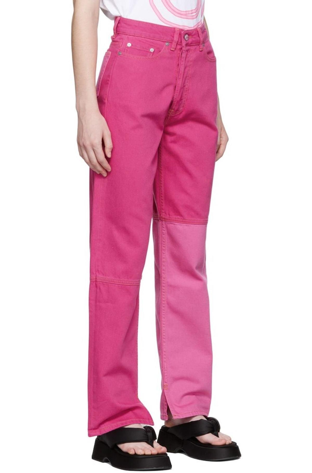 Ganni Figni Jeans - Phlox Pink | Garmentory
