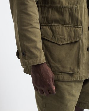 Chimala Vintage Herringbone Fatigue Jacket Chimala Vintage Herringbone Fatigue Jacket