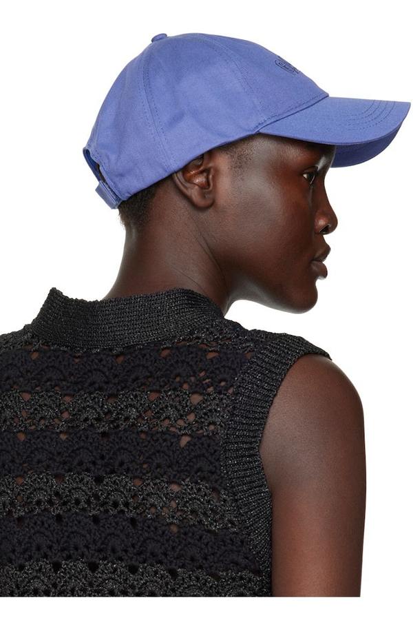 GANNI Blue Software Cap | Garmentory