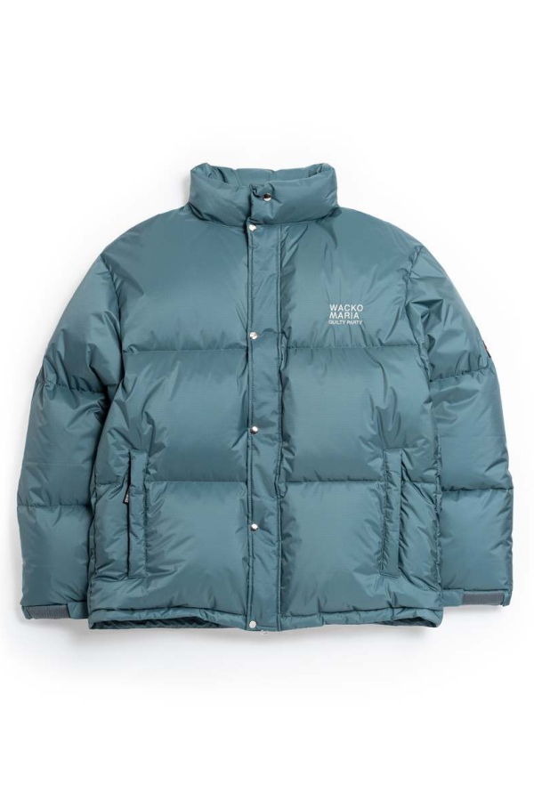 Wacko Maria GUILTY PARTIES X NANGA DOWN JACKET - BLUE GRAY